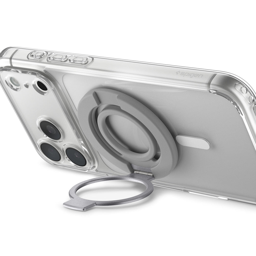 Държач пръстен Spigen Dual Pop Mag S, универсален, сив AMP11736