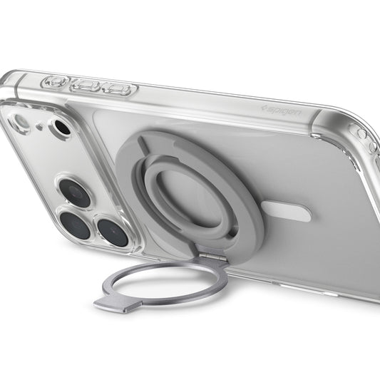 Държач пръстен Spigen Dual Pop Mag S, универсален, сив AMP11736