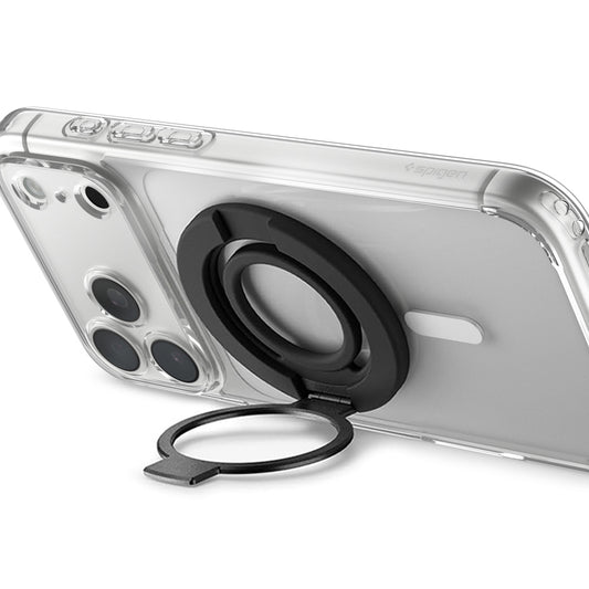 Държач пръстен Spigen Dual Pop Mag S, универсален, черен AMP11735