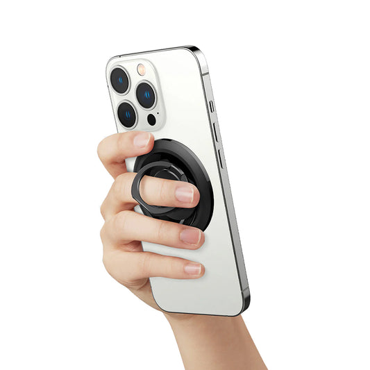 Пръстенна стойка Spigen O-Mag OM100, универсална, черна AMP03120