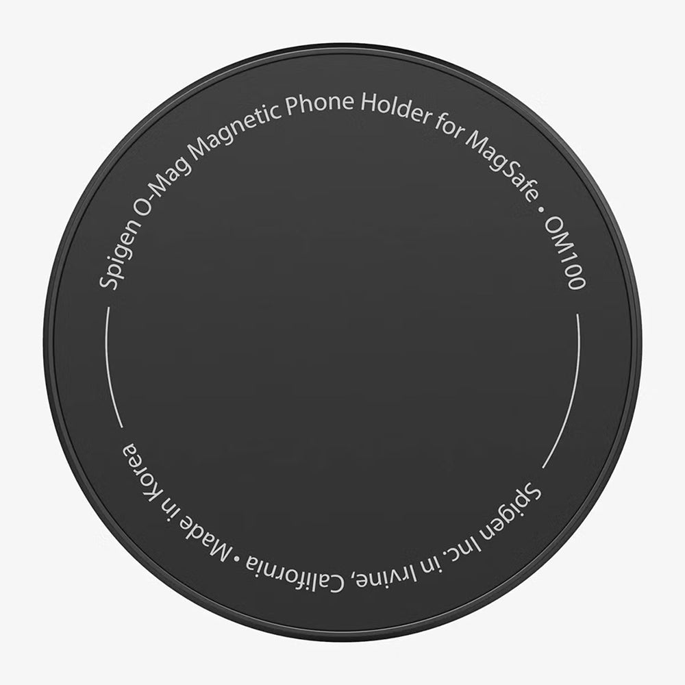 Стойка пръстен Spigen O-Mag OM100 Carbon, универсална, черна AMP05505