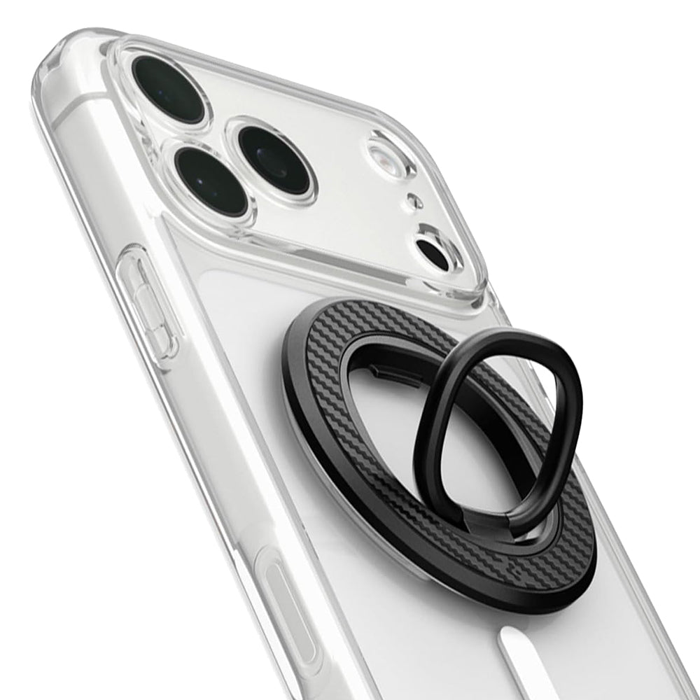 Пръстенна стойка Spigen O-Mag OM106, универсална, черна AMP09334