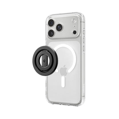 Пръстенна стойка Spigen OM108 Mag Fit+, Универсална, Черна AMP11739