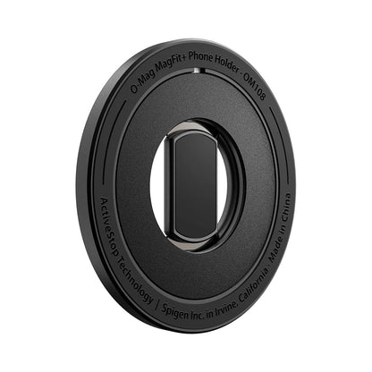 Пръстенна стойка Spigen OM108 Mag Fit+, Универсална, Черна AMP11739