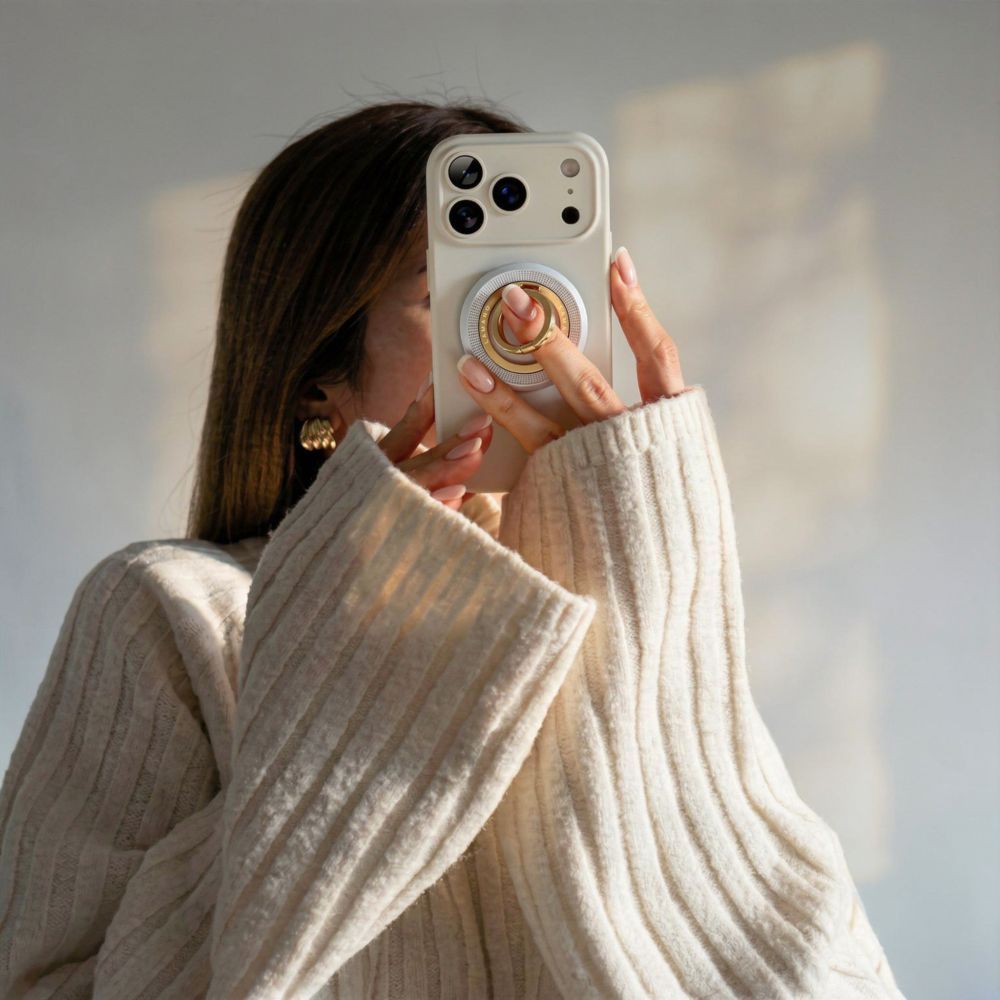 Подложка за пръстен Tech-Protect MMR700 Lamano, Универсална, Златисто сребрист