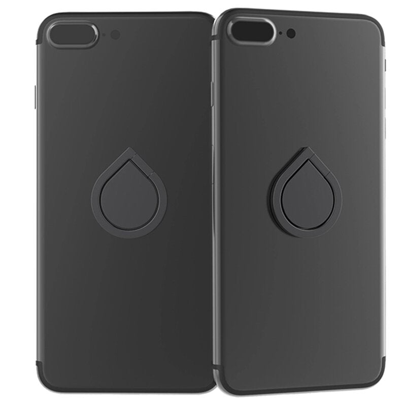 Подложка за пръстен Techsuit Water Drop, Универсална, Черна