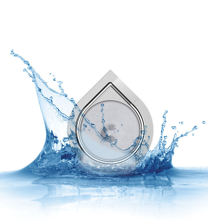 Подложка за пръстен Techsuit Water Drop, Универсална, Черна