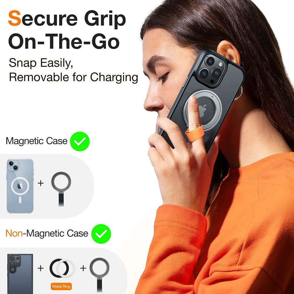 Поддръжка за пръстен Torras Ostand, черен