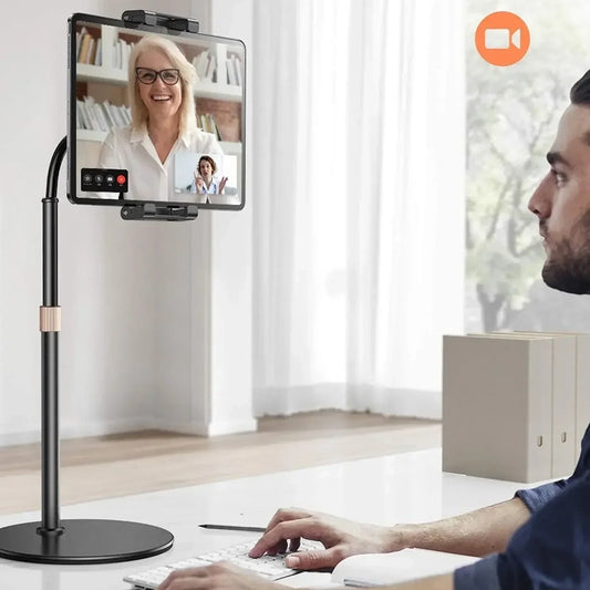 Стойка за бюро Lisen за телефон / таблет, 4.7inch - 12.9inch, Черен YL0420050002