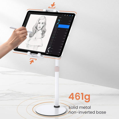 Стойка за бюро Lisen за телефон / таблет, 4.7inch - 12.9inch, Черен YL0420050002
