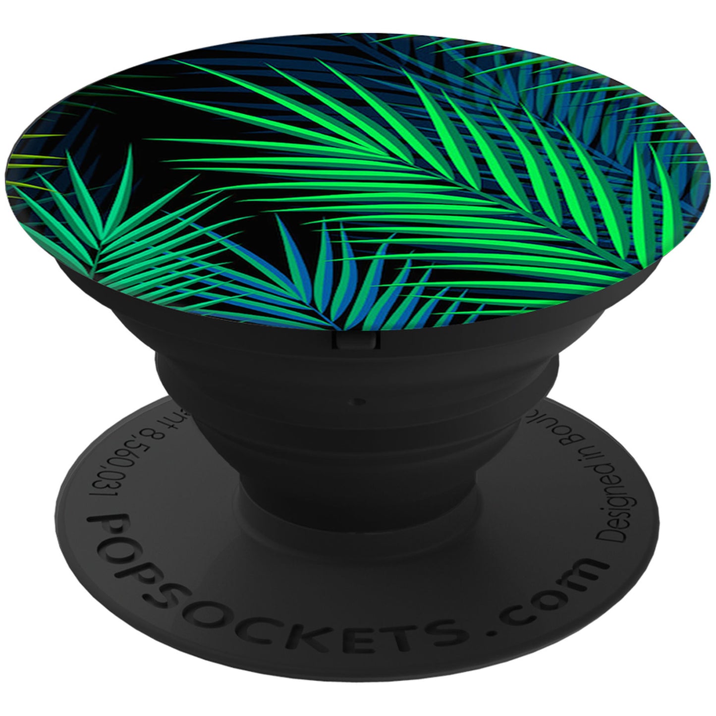 Подложка PopGrip Popsockets Midnight Palms, Зелена