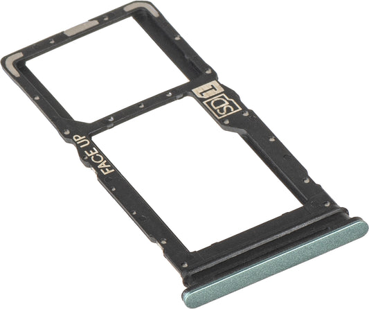 Държач за SIM карта Motorola Moto G35, Зелен (Leaf Green), Сервизен пакет S948E50444