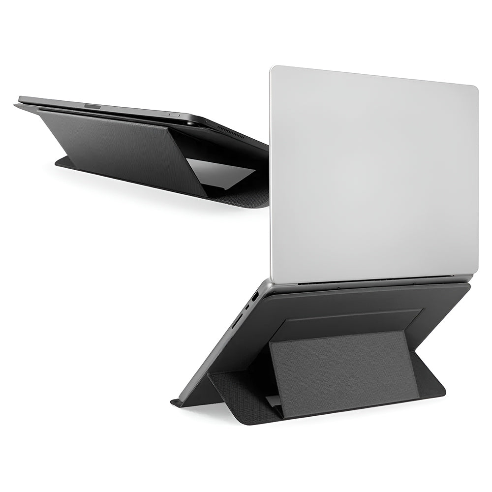Стойка Spigen Slim Fold LD201-S7 за лаптоп до 14 инча, черна AMP11116