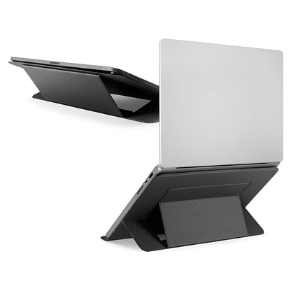 Стойка Spigen Slim Fold LD201-S7 за лаптоп до 14 инча, черна AMP11116
