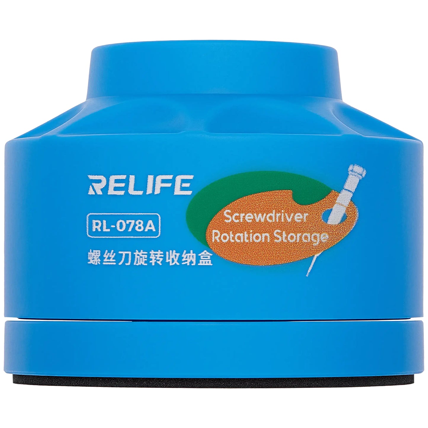 Поставка за отвертки Relife RL-078A, въртяща се, синя