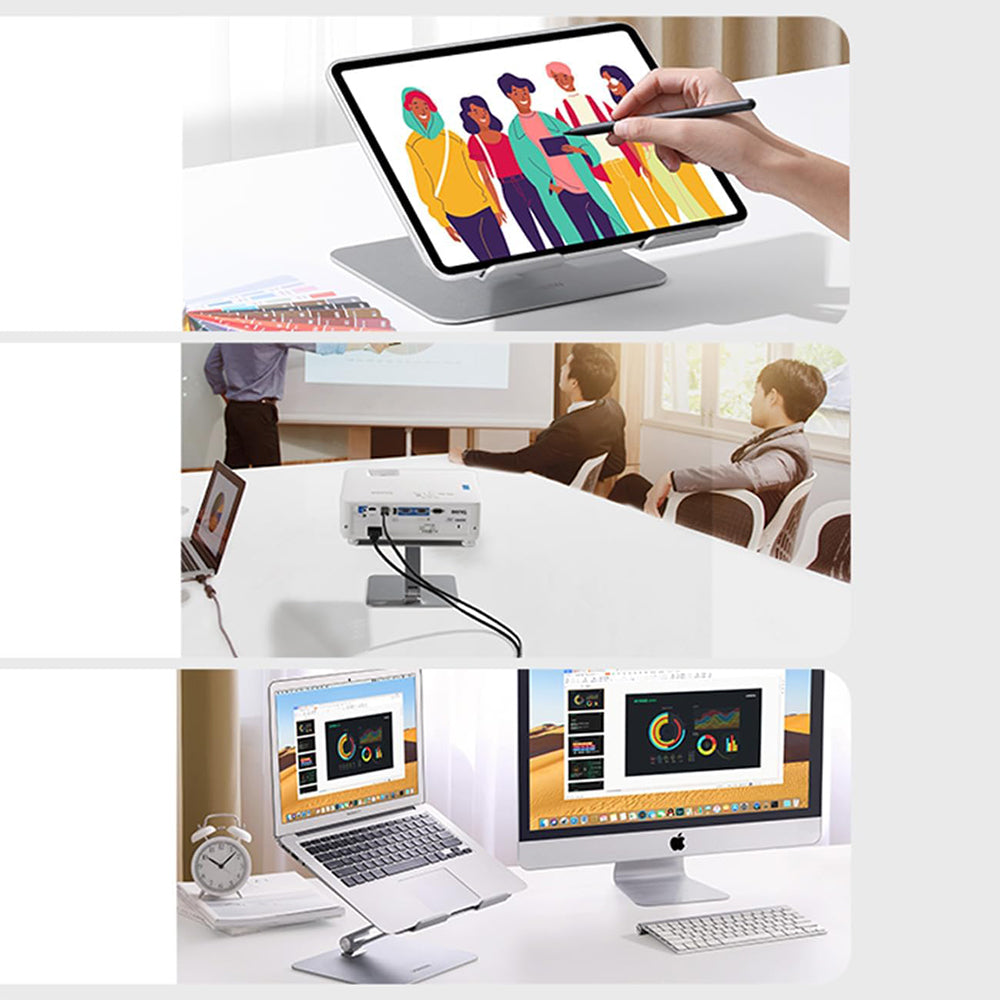 Стойка UGREEN LP339 (40291) за лаптоп 13 инча - 17.3 инча, Сребриста