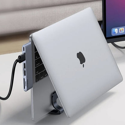 Вертикална стойка UGREEN LP258 (25706) за лаптоп с дебелина 12mm - 26mm, Черна