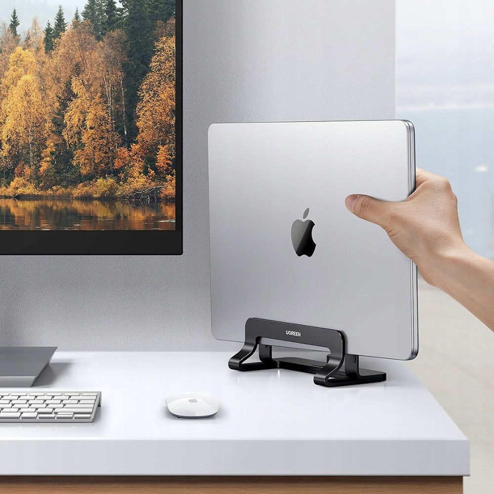 Вертикална стойка UGREEN LP258 (25706) за лаптоп с дебелина 12mm - 26mm, Черна