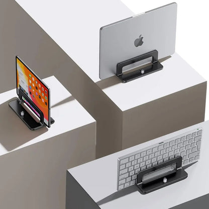 Вертикална стойка UGREEN LP258 (25706) за лаптоп с дебелина 12mm - 26mm, Черна