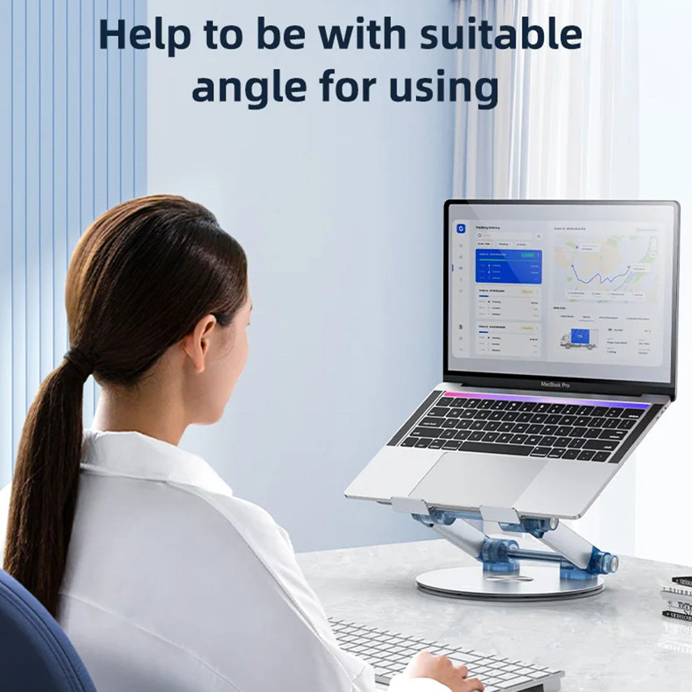 Стойка Yesido LP06 за лаптоп 10 инча - 17.3 инча, Сребрист