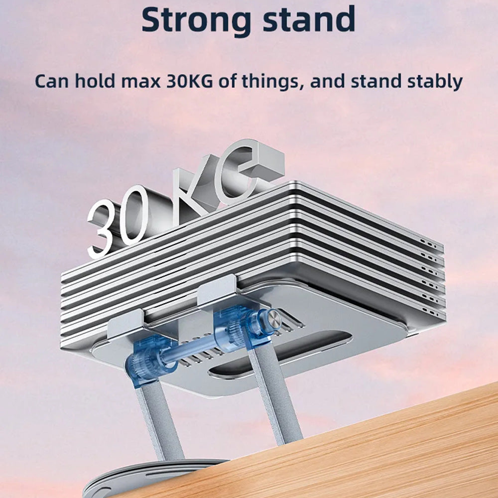 Стойка Yesido LP06 за лаптоп 10 инча - 17.3 инча, Сребрист