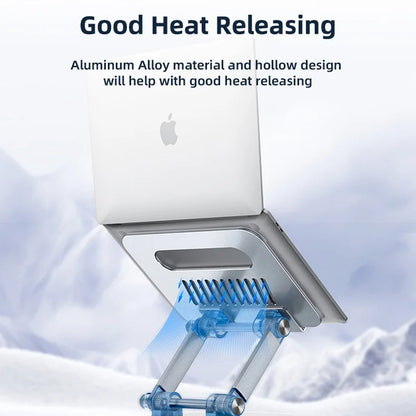 Стойка Yesido LP06 за лаптоп 10 инча - 17.3 инча, Сребрист