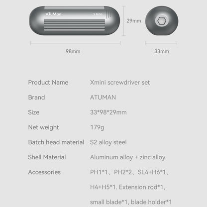 Отвертка ATuMan Xmini Pocket 