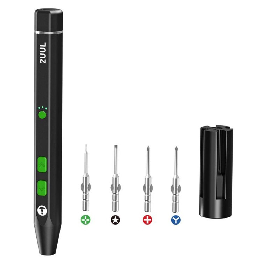 Електрическа отвертка 2UUL Twist Plus, черна