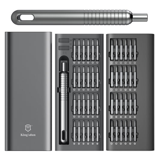 Отвертка King'sdun KS-840117, 51в1, Сива