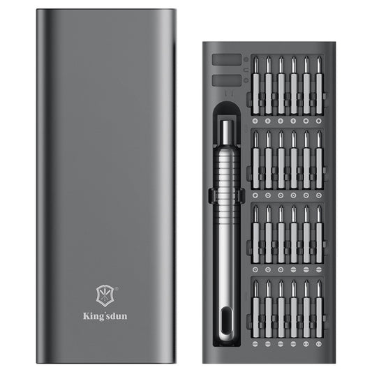 Отвертка King'sdun KS-840117, 51в1, Сива