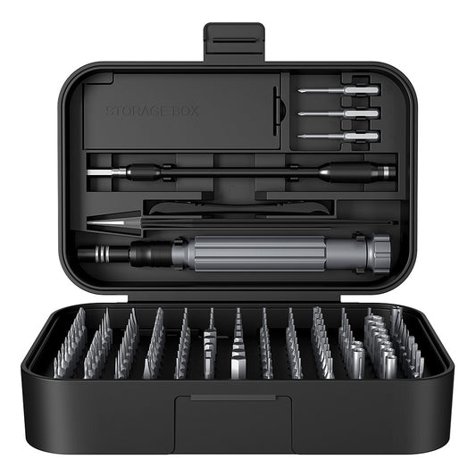 Отвертка King'sdun KS-840130, 130в1, Сива
