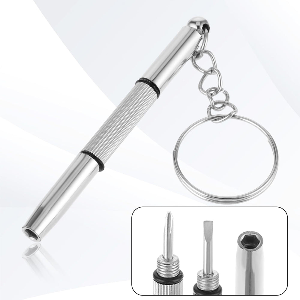 Отвертка Techsuit ST1 за очила, Сребриста