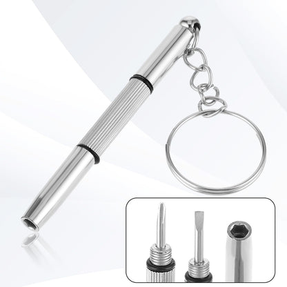 Отвертка Techsuit ST1 за очила, Сребриста