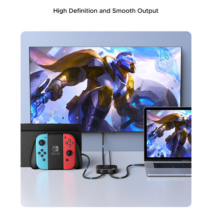 Switch Video HDMI UGREEN 65877, Черен