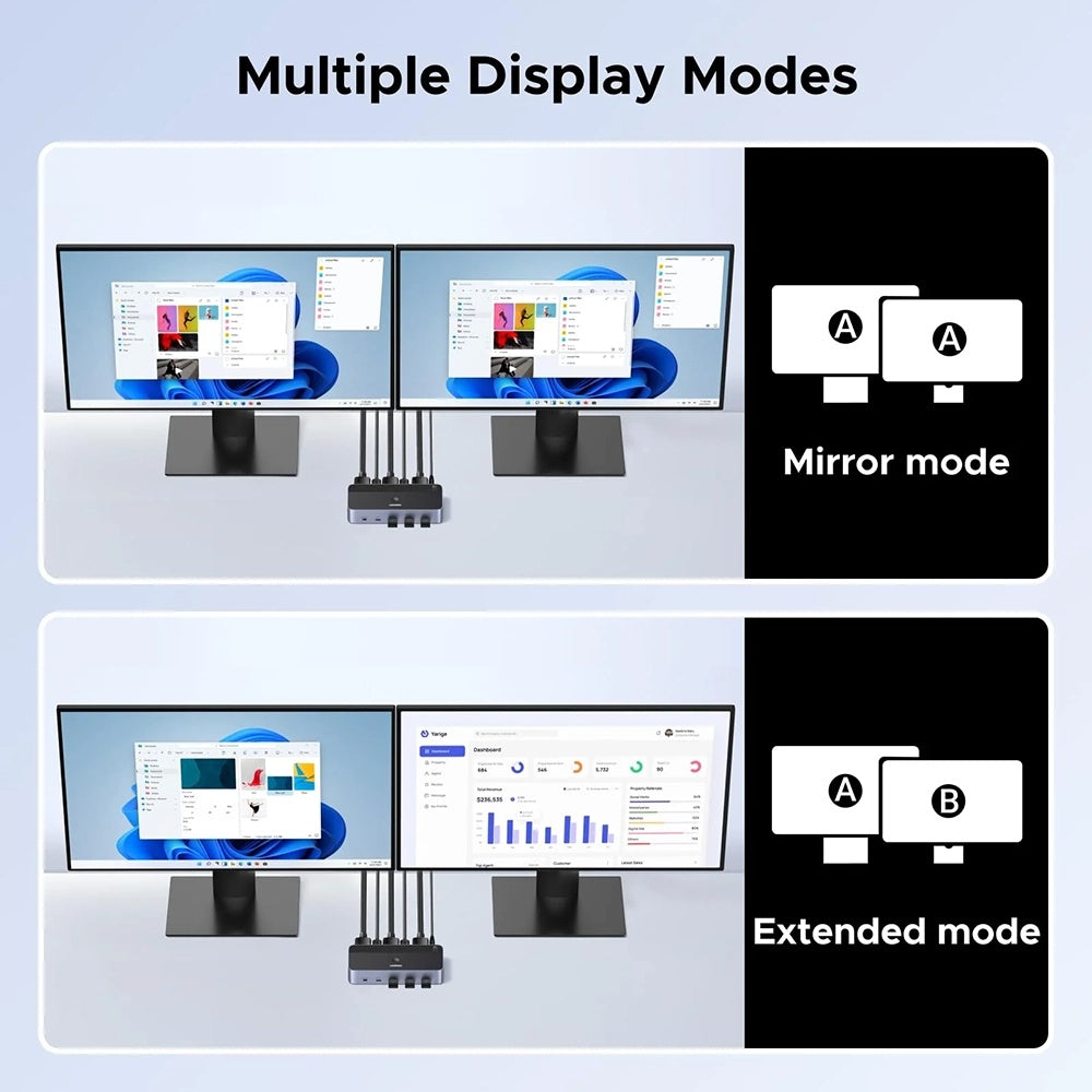 Switch Video DisplayPort UGREEN AK700 (55851), Сив
