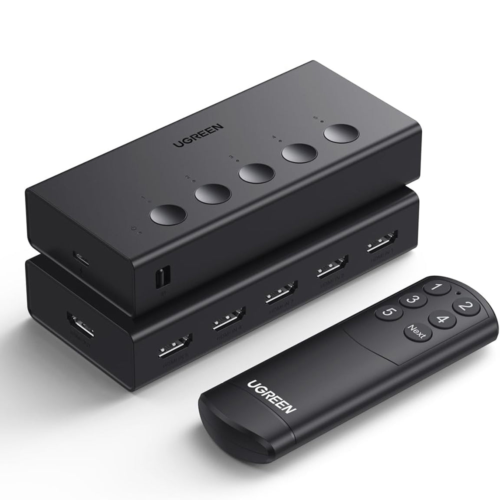 Switch Video HDMI UGREEN CM568 (90512), Черен