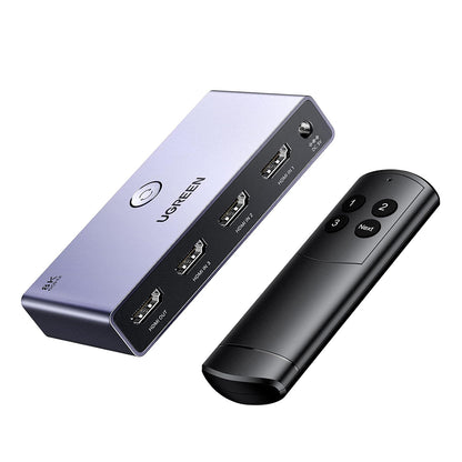 Switch Video HDMI UGREEN CM624 (15604), Сив