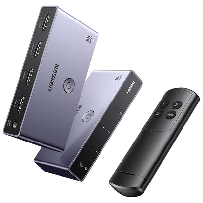 Switch Video HDMI UGREEN CM624 (15604), Сив