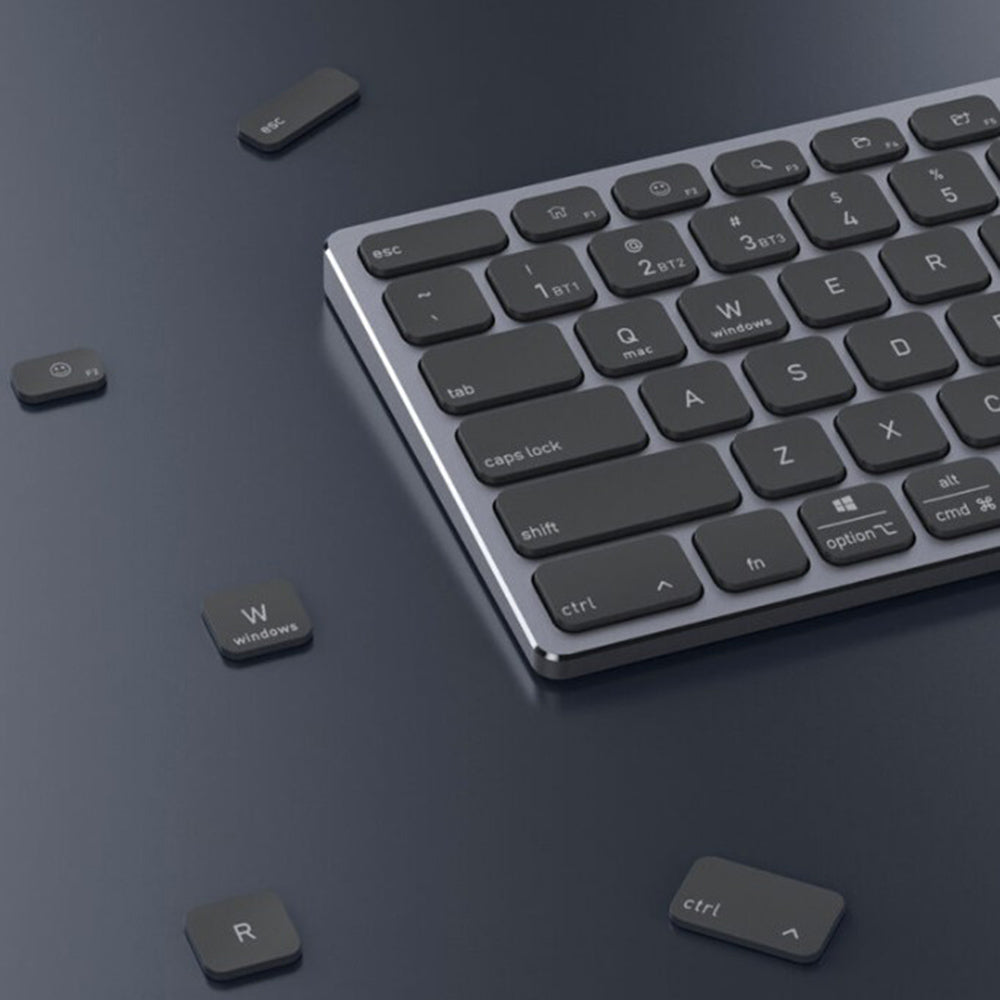 Bluetooth клавиатура DUX DUCIS LK, бяла