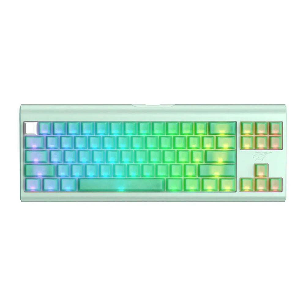 Гейминг клавиатура HAVIT KB896L, RGB, 1.2m, Зелена