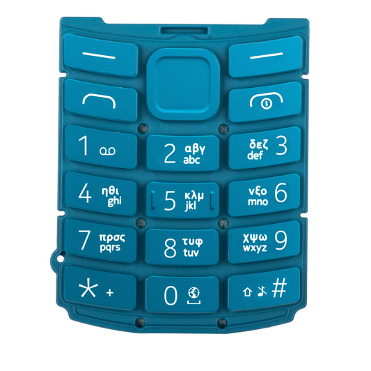 Гръцка клавиатура за Nokia 105 4G 2nd Edition, синя