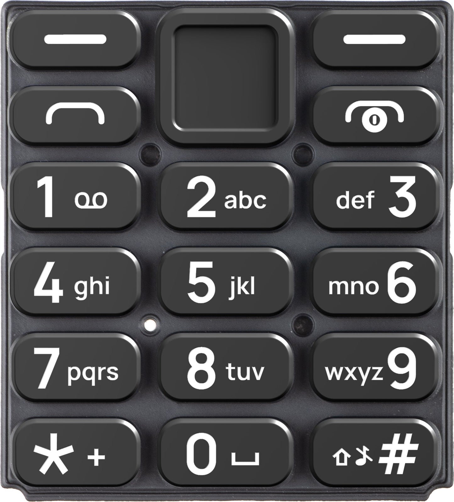Клавиатура Latina HMD 105 4G, Черна, Service Pack 5010001015SH0