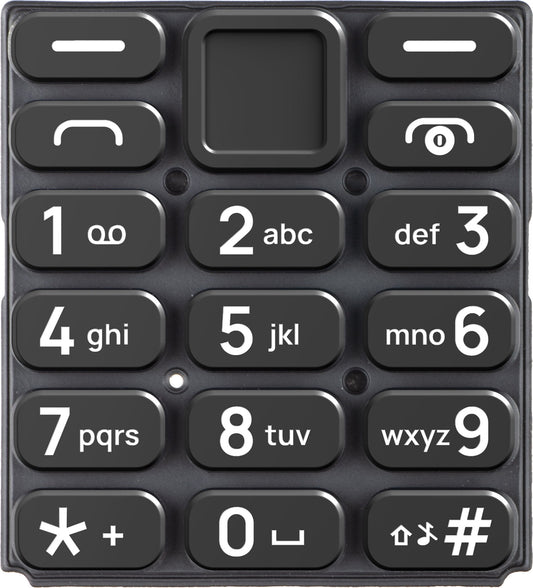 Клавиатура Latina HMD 105 4G, Черна, Service Pack 5010001015SH0