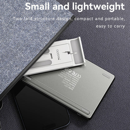 Сгъваема Bluetooth клавиатура Yesido KB27, Черна