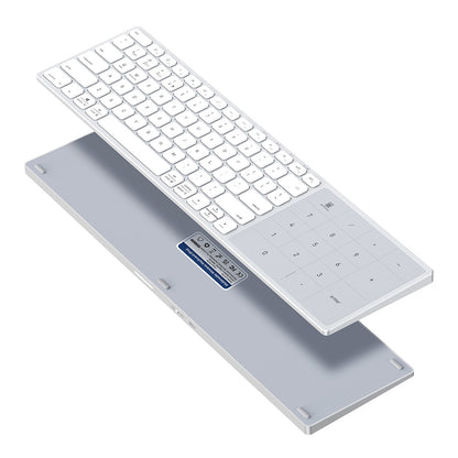 Безжична клавиатура DUX DUCIS LK, BT / Wi-Fi, бяла