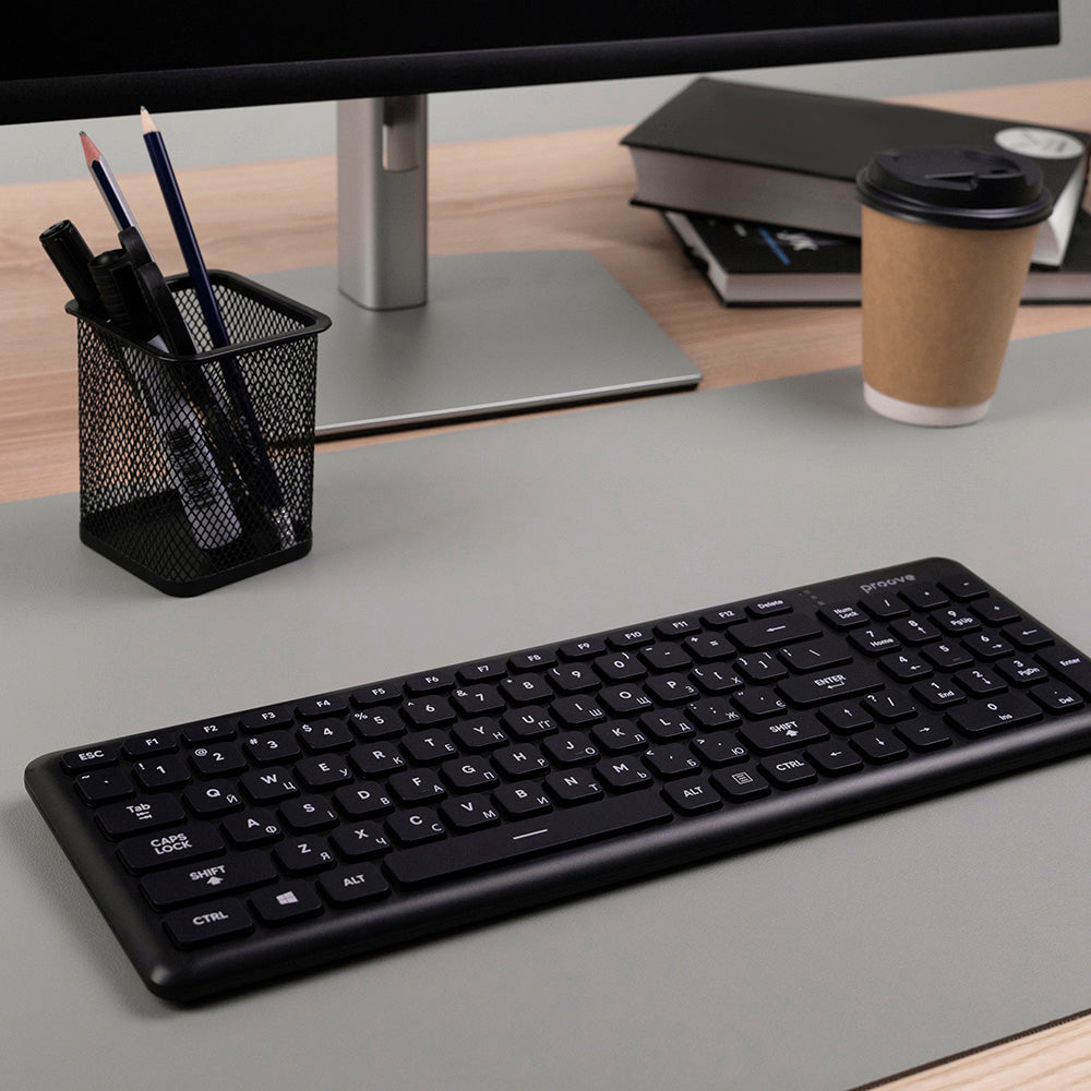 Безжична клавиатура Proove Classic Code, Черна KBCDEN00003001