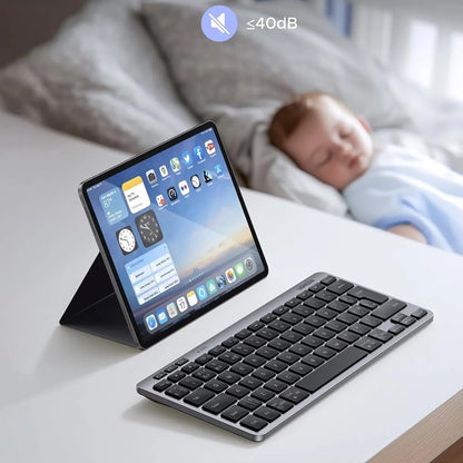 Безжична клавиатура UGREEN 75049, BT / Wi-Fi, Черна
