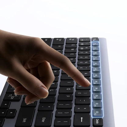 UGREEN K552 Wireless Keyboard (75163), BT / Wi-Fi, Black