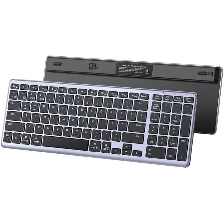 Безжична клавиатура UGREEN KU005, BT / Wi-Fi, Сивa