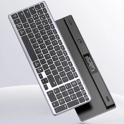 Безжична клавиатура UGREEN KU005, BT / Wi-Fi, Сивa